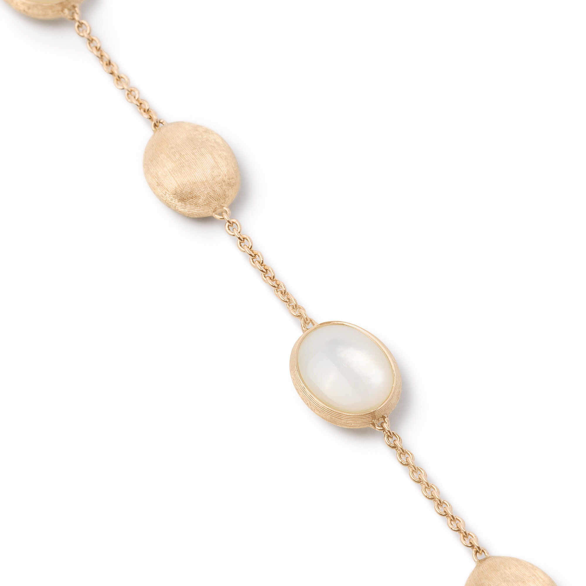 Marco Bicego Siviglia 18k Yellow Gold and Mother of Pearl Bracelet